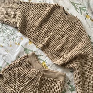 NASTYGAL CROPPED PAJAMA/LOUNGE SET. 🧸